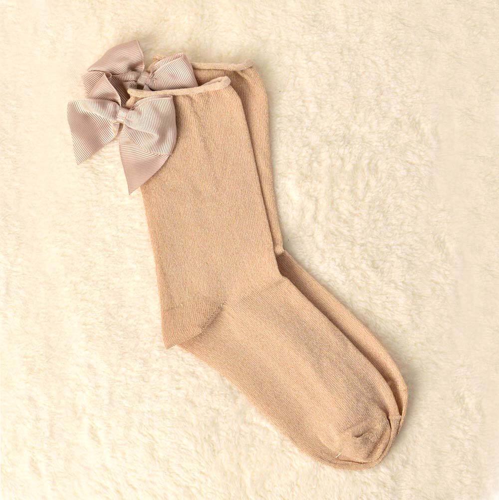 Γυναικείες κάλτσες με φιόγκο