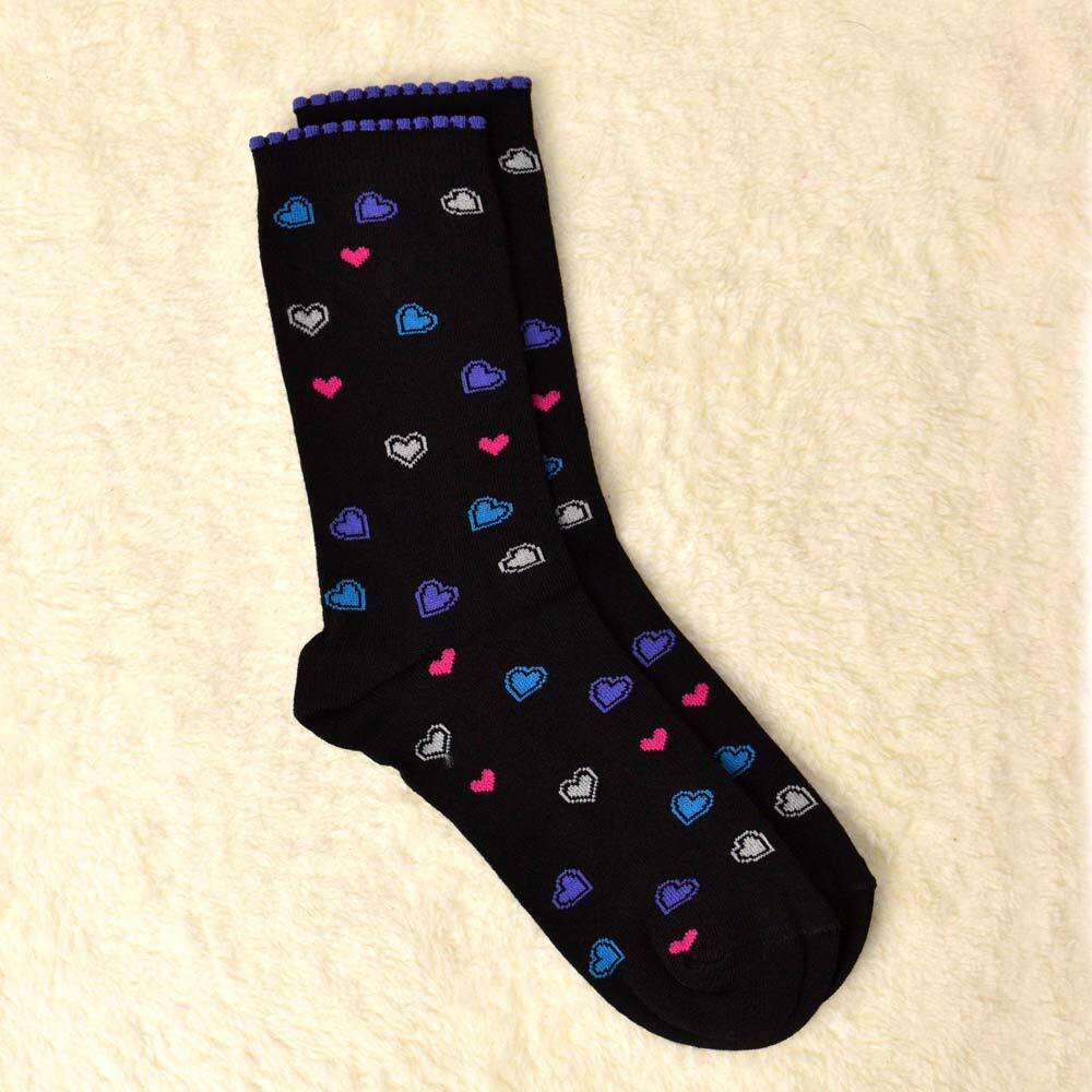 Γυναικείες κάλτσες με καρδούλες