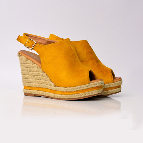 Γυναικείες πλατφόρμες suede